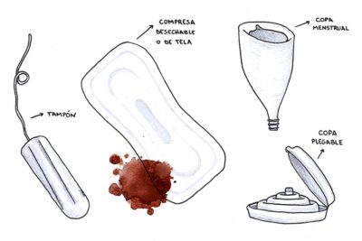 como manejar los viajes durante el ciclo menstrual