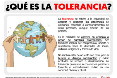 la tolerancia y su relacion con las actitudes que es