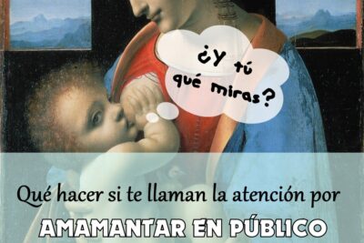 medidas de seguridad criticas al lactar en publico