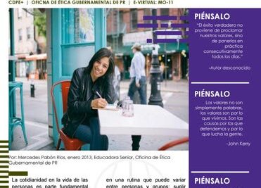 relacion entre actitudes y valores en la vida cotidiana