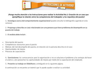 analisis de actitudes y comportamientos en casos ejecutivos