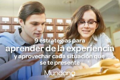 aprender de la experiencia personal para un crecimiento eficaz
