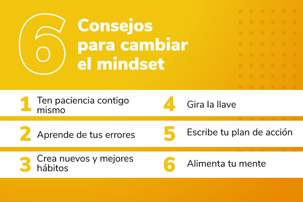 cambio de mentalidad y aprendizaje claves para el