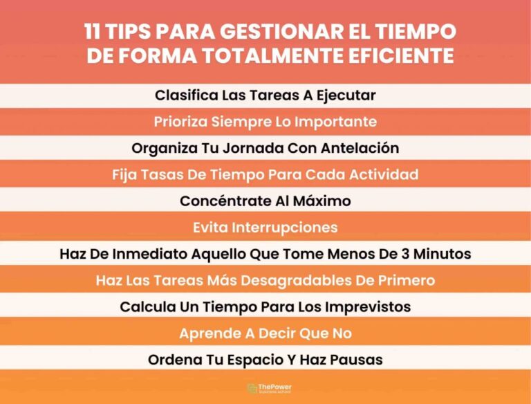 Claves Para Una Gestión Efectiva Del Tiempo En El Aprendizaje | Salud ...