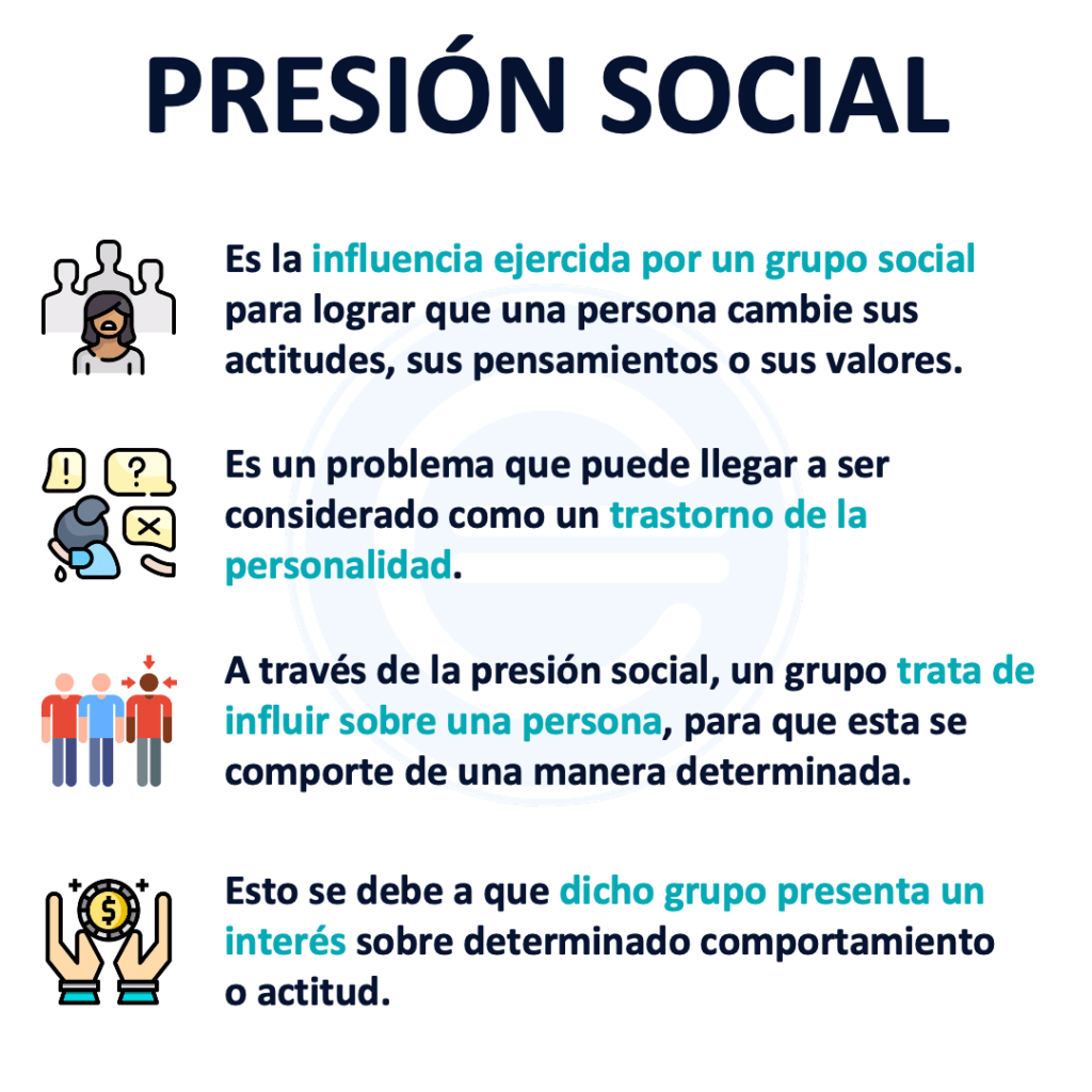 como afecta la presion social al comportamiento