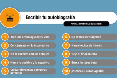 como distribuir tu autobiografia una vez escrita