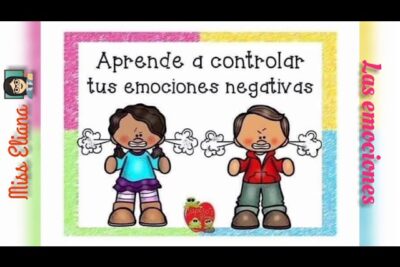 como ensenar a los ninos sobre emociones negativas
