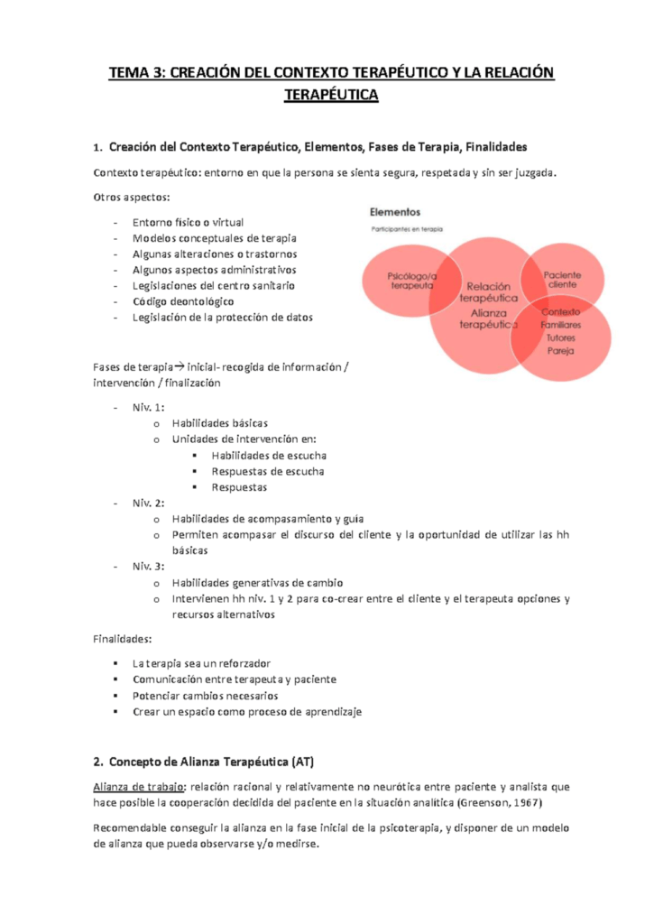 como explorar actitudes en un contexto terapeutico