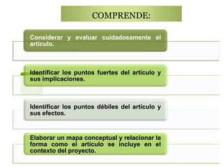 Cómo identificar los puntos débiles de un texto 1 como identificar los puntos debiles de un