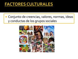 como influye la cultura en nuestros estilos de vida