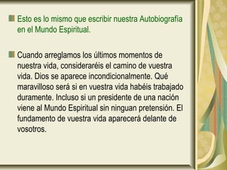 como integrar la espiritualidad en tu autobiografia