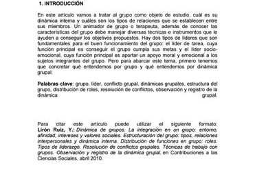 como la comunicacion afecta la dinamica de grupo