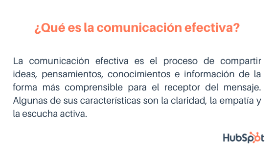 como la comunicacion efectiva influye en la decision