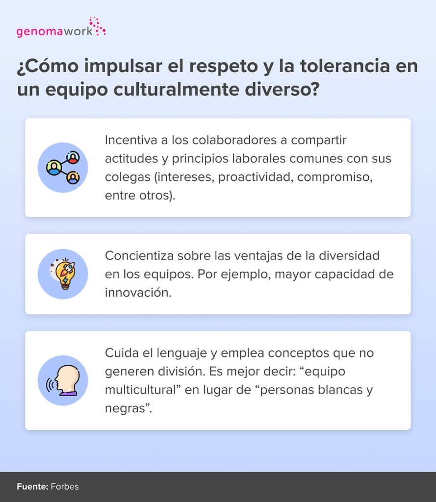 como manejar la influencia cultural en equipos diversos