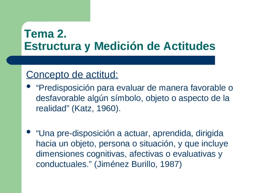 como medir el cambio en actitudes luego de la terapia