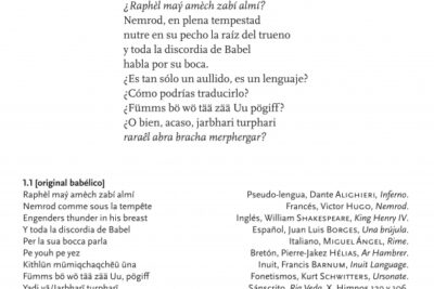 como se pueden utilizar diferentes idiomas en poesia