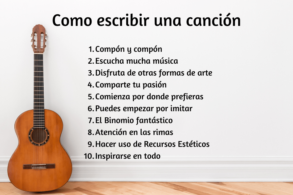como utilizar la musica para inspirar la escritura