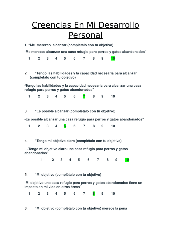 Creencias y Aprendizajes en el Desarrollo Personal 1 creencias y aprendizajes en el desarrollo personal