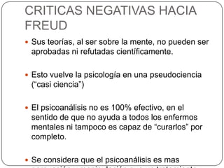 criticas a las teorias tradicionales de la personalidad