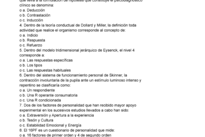 cuestionarios de personalidad su efectividad en la autoevaluacion