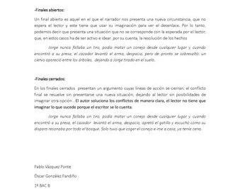 el final abierto en la narrativa definicion y manejo eficaz