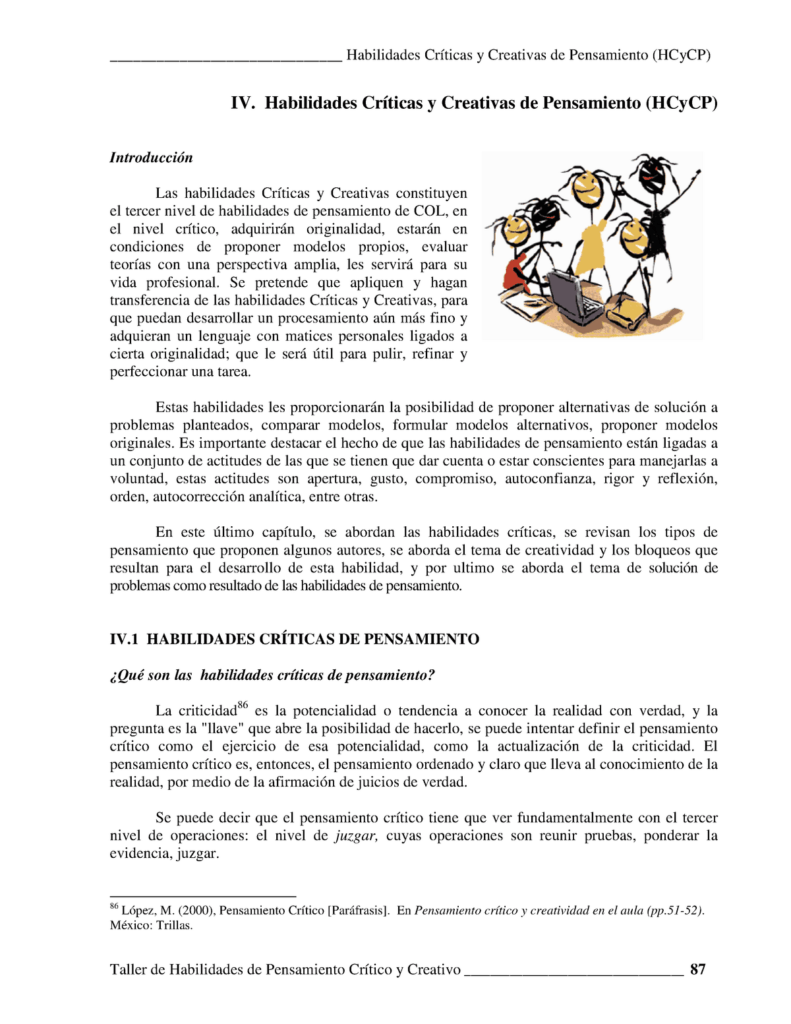 el impacto de la critica en el desarrollo creativo y autoral
