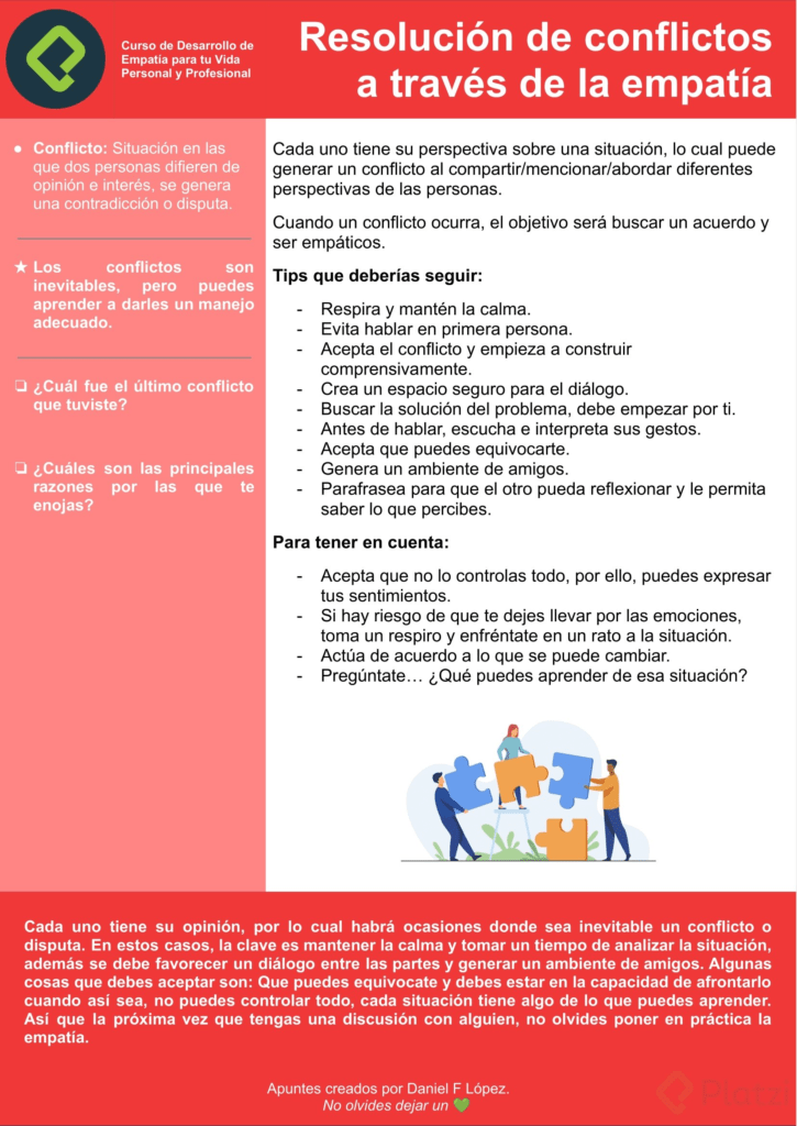 empatia clave para resolver conflictos y mejorar relaciones
