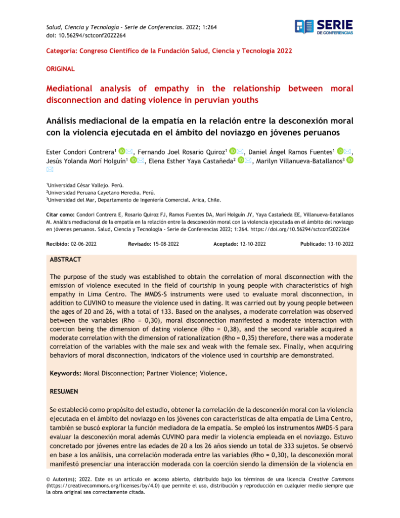 empatia y agresividad en la sociedad actual analisis de rosario