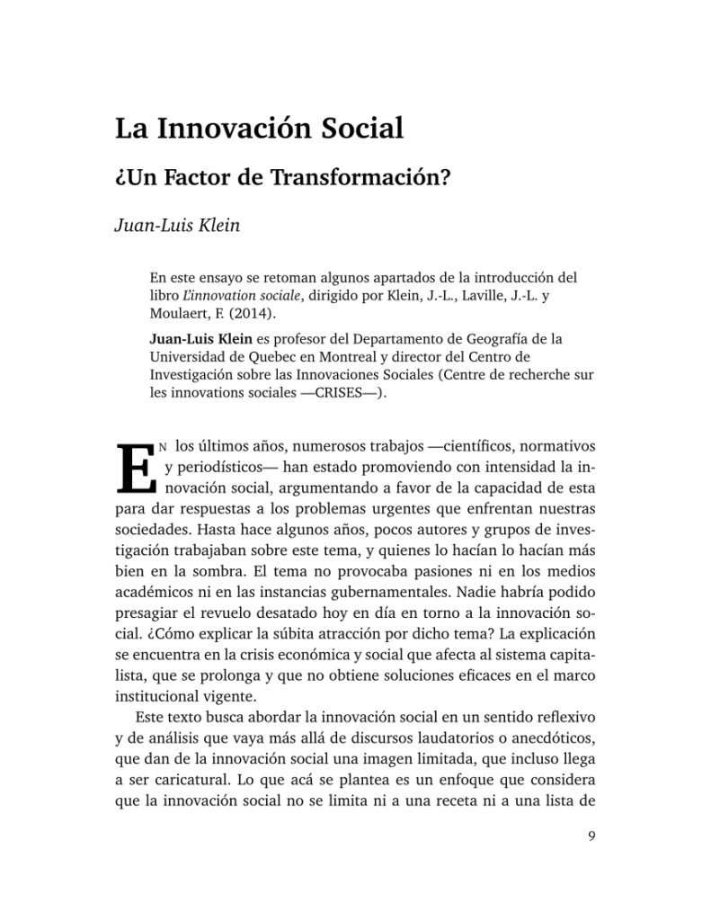 ensayos que inspiran la transformacion social efectiva