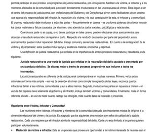 entendiendo la justicia restaurativa un ensayo explicativo