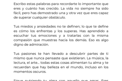 escribir como acto de amor propio reflexiones y beneficios