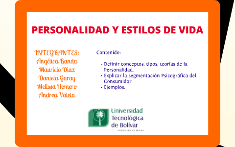 estilos de vida y su relacion con la personalidad