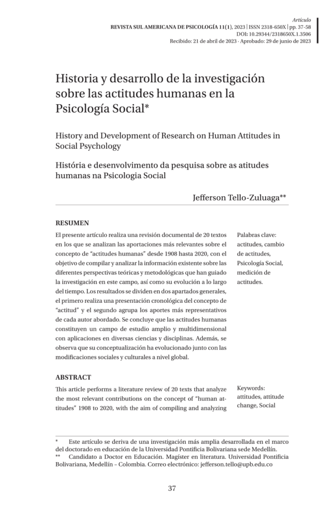 evolucion de actitudes en la historia y su impacto temporal