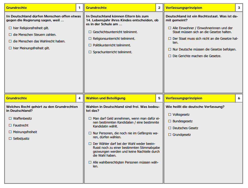 examen para la nacionalidad alemana cuanto sabes de alemania