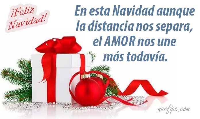 feliz navidad de parte de tu segunda familia