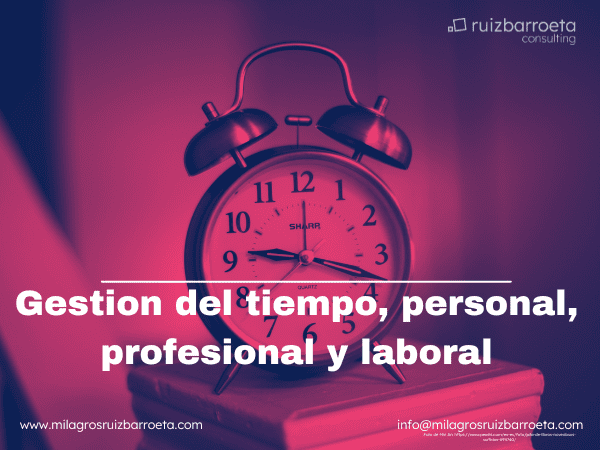 Gestión eficaz del tiempo en la adaptación personal y laboral 1 gestion eficaz del tiempo en la adaptacion personal y laboral