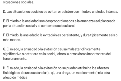 guia completa sobre el trastorno de ansiedad social y su manejo