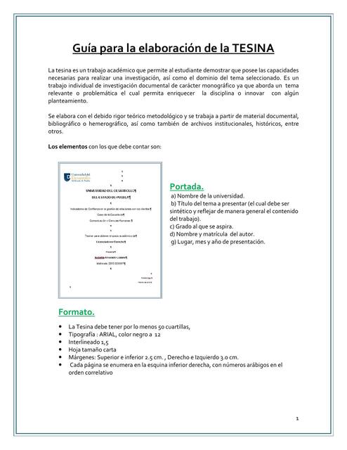 guia esencial sobre la estructura de una tesina completa