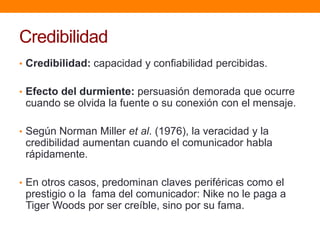 impacto de la credibilidad en la influencia social y persuasiva