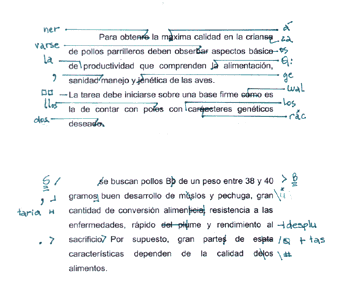 impacto de la edicion en la calidad de un texto escrito