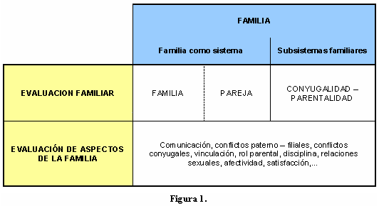 impacto de la evaluacion familiar en la conducta individual