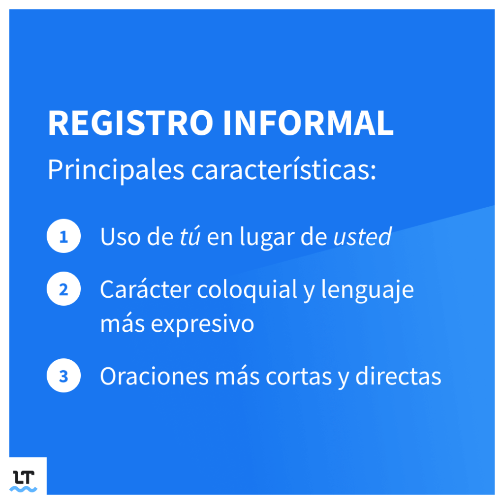 importancia de usar diferentes registros en dialogos diarios