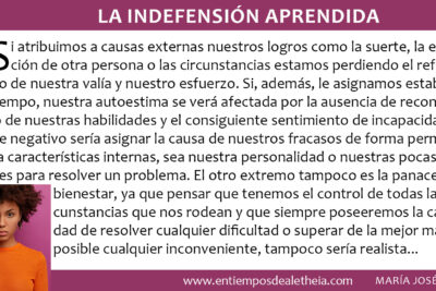 indefension aprendida y castigo impacto psicologico explicado