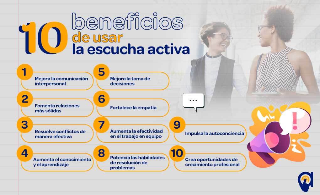 influencia de la escucha activa en la comunicacion y relaciones