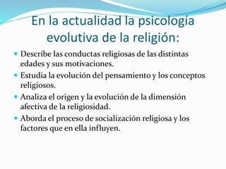 influencia de la religion en la formacion de la personalidad