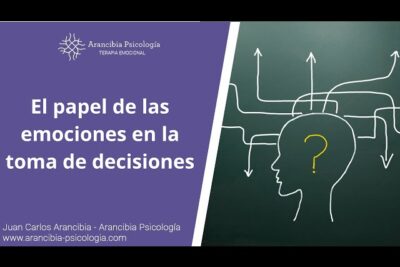 influencia de las emociones en la decision personal