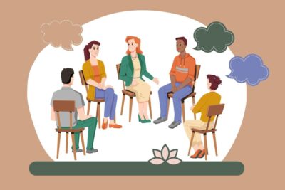 influencia de los grupos de apoyo en la salud mental