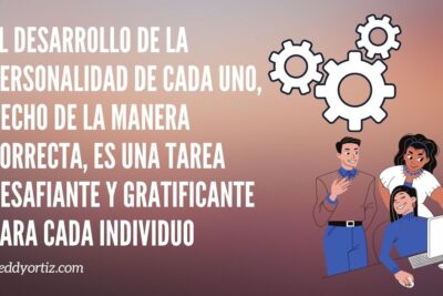 iniciativas para el desarrollo de la personalidad