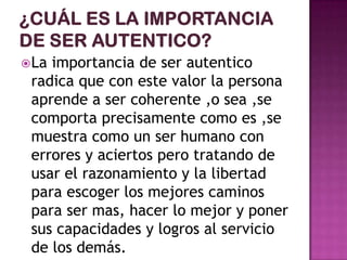 la importancia de la autenticidad en la autobiografia