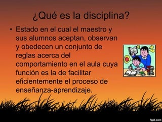 la importancia de la disciplina en el aprendizaje efectivo